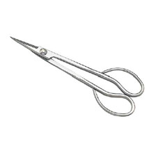 Korte Schaar Metal Curved Roestvrijstalen Handvat Bonsai, 180 mm, TS-180-1/P, Professioneel Tuingereedschap