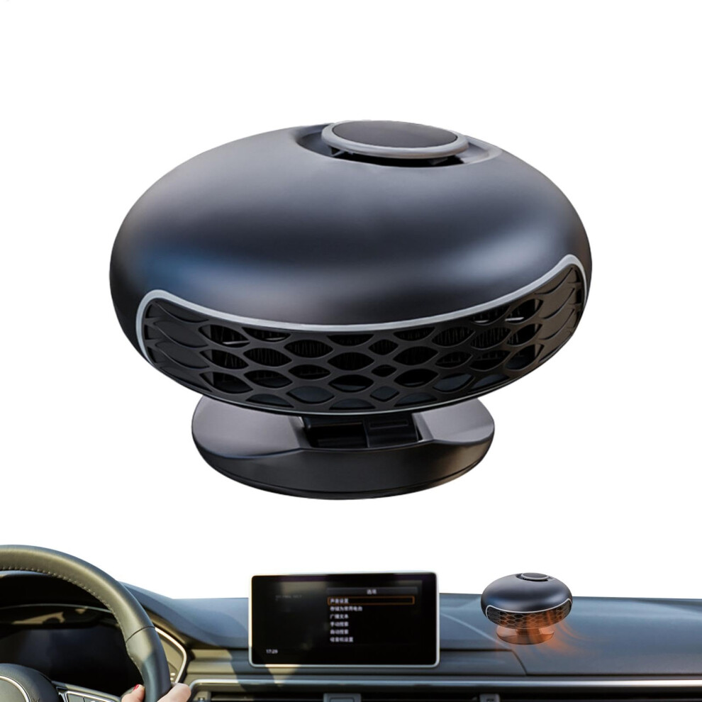 Portable Car Heaters For Vehicles, 2-In-1 Windshield Defroster With 360 Rotation, Fast Heating 12V Car Camping Heater 6482260278179