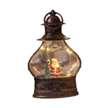 (9cmx3cmx14.5cm, Santa Claus) Christmas Night Light Glitter Glittering Gifts for Decorative Desk Festival Santa Claus