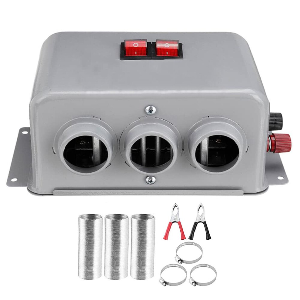 Windshield Defroster Electric 3-Hole 800W Vehicle Heater And Cooler Compact Silent Car Warmer For Buses And Trucks 6482260279312