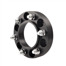 PCD 6x139.7 Rad Spacer Adapter 30mm CB 67.1mm Forged Aluminum for Mitsubishi Pajero Toyota Hiace 2PC Black