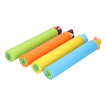 4 Stück Pump-Action-Wasserspielzeug, Cartoon-Tiere, 32x5 cm, für Kinder ab 3 Jahren