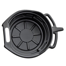 Lower Oil Sump Oil Drain Tank 15 Quart Waste Oil Collection Pan for Cars, Durable Plastic, Easy Pour Design