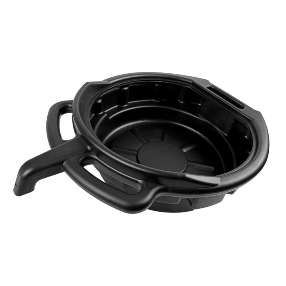 Lower Oil Pan Oil Change Container 50X38x13cm Automotive Oil Drain Tray Splash Guard Oil Catch Storage Dispenser Black 6447073282713