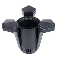 2-in-1 Floating Pond Skimmer 43/70W with Pump and 10m Power Cable, Automatic Pool Cleaner for Garden, Pond, Pool, and Outdoors