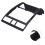 Elegantes Navigationspanel-Rahmenabdeckung für Seat Leon/Toledo 1M 5