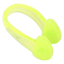 Gelber weicher Silikon wasserdichter Schwimnnasenclip Surfen Nasenschutz