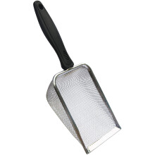 Stainless Steel Scoop 16 Oz Heavy Duty Kitchen Tool with Ergonomic Handle for Ice, Flour, and Pet Food