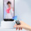 Bluetooth Video Scrolling Controller for Mobile Phone, ABS Remote, Black Ring Switch, Side Change Device, Compatible with Smartphones 4
