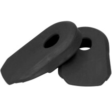 Silikon Mountainbike-Tretkurbelabdeckung 6,8x4cm Schutzgehäuse Schwarz