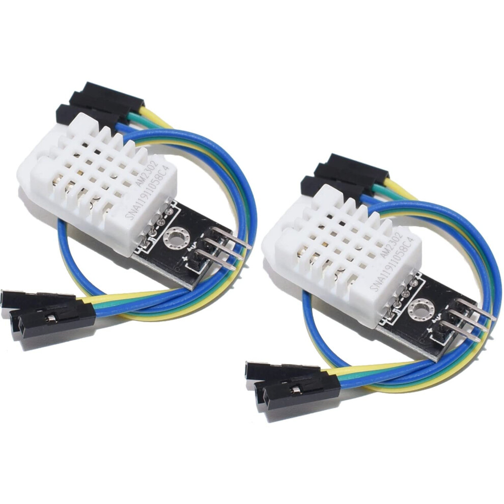 Dht22 Digital Temperature Humidity Sensor Am2302 Module 2Pcs With Pcb And Cable For Accurate Readings 6038364992079