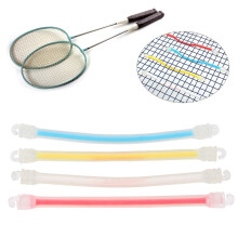 4 Stück Silikon langes Tennisschläger-Vibrationsdämpfer mit Doppelhaken-Schockabsorbern
