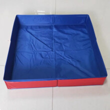 Dog Pool for Dogs and Cats, Portable PVC Paddling Pool for Indoor and Outdoor Use, Red, 48-inch Size