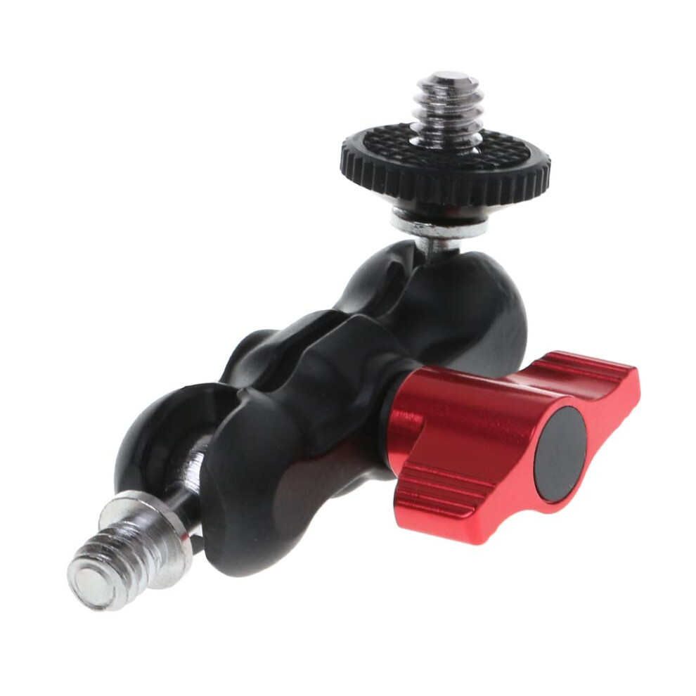 Multifunctional Super Clamp Ball Head Clamp Magic Arm With 1/4" Thread For Gps Mobile Phones, Lcd, Dv Monitors 6038364992772