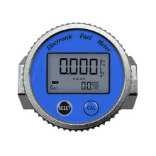 High Precision Digital Fuel Flow Meter with Turbine Display, Waterproof, Easy Installation, Durable Design