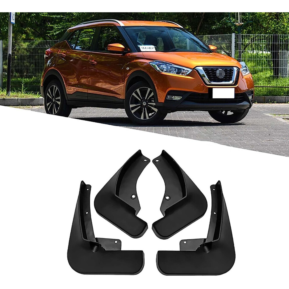 Mud Flaps For Nissan Kicks 2017-2021, Front And Rear Splash Guards, Durable All-Weather Auto Accessories 6447073284519