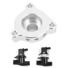 Aluminium BOV Adapter für Nissan Qashqai/Juke 1.2L Turbo Silver