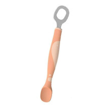 (Orange) Multifunctional Fruit Puree Scoop Lightweight And Safe Gift For Children Kids Baby Zekai