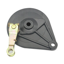 Professional Front and Rear Drum Brake Shoe Assembly for Electric Vehicles, Plastic and Zinc Alloy Aftermarket Parts