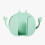 (Light Green) Wall Holder Organizer Storage Box Mobile Phone Plug Wall Mounted Remote Control Zekai 1