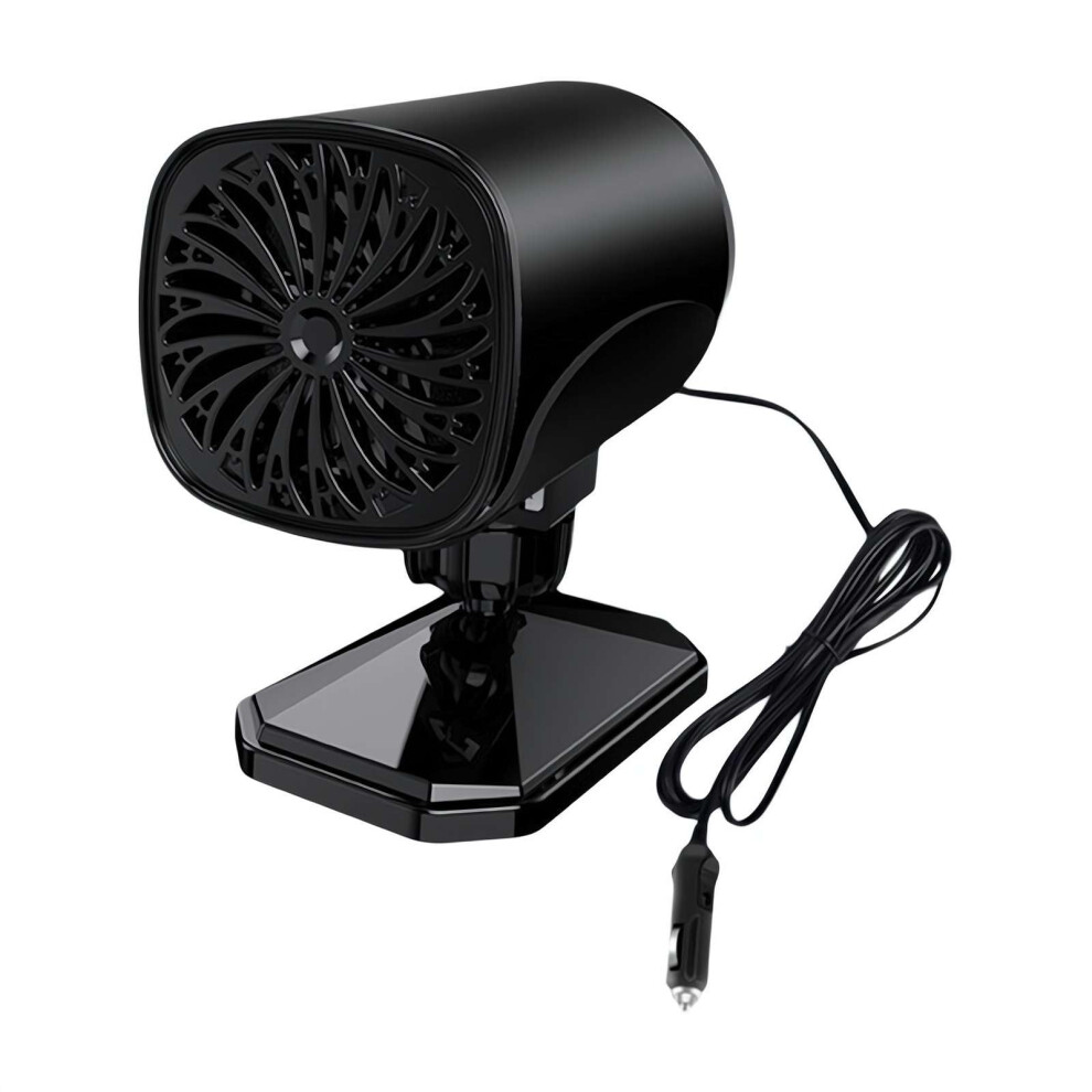 Auto Warmluftgeblã¤Se Tragbar Mit 360 Stã¼Tzrahmen Fã¼R Zigarettenanzã¼Nder, Auto-Heizung Und Kã¼Hlventilator, Schwarz 6482260285467