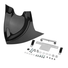 Crash Bar for Harley Touring Sportster Dyna Fatboy Softail Light Black Motorcycle Lower Fairing Protection