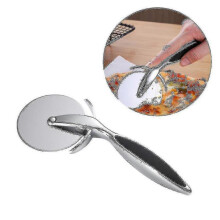 Pizza Wheel Scissors Kitchen Gadgets Stainless Steel Cutter Pizza Knife Zekai