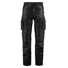 Lederhose Herren Motorrad Jeans Biker Trousers 5XL Schwarz Sportliche Western Lederhose Mit Geradem Bein