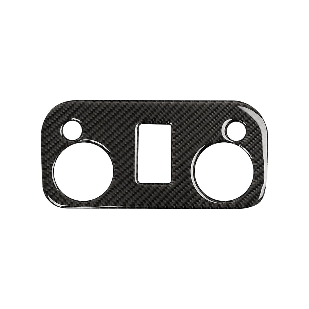 Carbon Fiber Interior Roof Reading Panel Sticker Trim Cover For Ford Mustang Gt 2015-2021 Light/Black 6447073287039