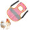 Pink Chicken Federschutzweste, Polyester reflektierende Sicherheitsjacke 14