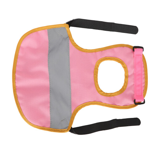 Pink Chicken Federschutzweste, Polyester reflektierende Sicherheitsjacke