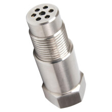Auspuffkrümmer Adapter Edelstahl | Metall Fitting Verbinder für Kfz Wartung | LKW Garage Werkstatt Zubehör