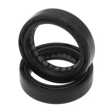 33x43x10.5 Oil Seal and Dust Seal for Motorcycle Front Fork Damper, Compatible with 33x45x10.5 and 33x46x10.8 Models