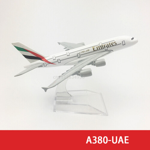 TECKEEN A380 Flugzeugmodell 1:400 – Thailand Edition, Druckguss-Legierung, Mit Ständer, Für Sammler & Dekoration
