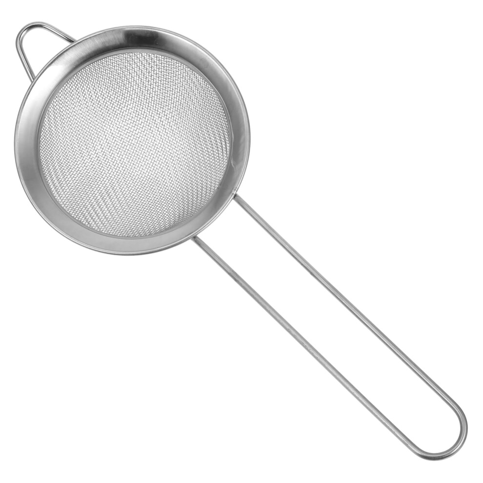 Stainless Steel Sieve for Flour Fine-Meshed Kitchen Sieve 20 cm Handy Robust Durable Versatile for Powders and Ingredients-image-OPC-PK875TD-NEW