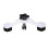 Car Body Dent Paintless Repair Tool Kit 1 Bridge Type Puller   8pcs Glue Puller Tabs 5