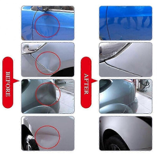 Car Body Dent Paintless Repair Tool Kit 1 Bridge Type Puller   8pcs Glue Puller Tabs 2
