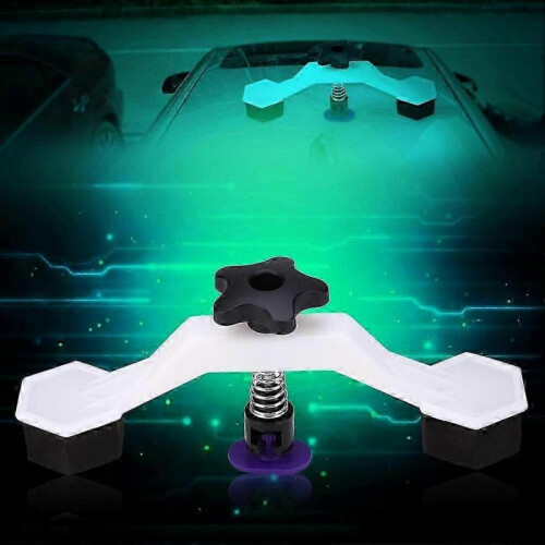Car Body Dent Paintless Repair Tool Kit 1 Bridge Type Puller   8pcs Glue Puller Tabs 1