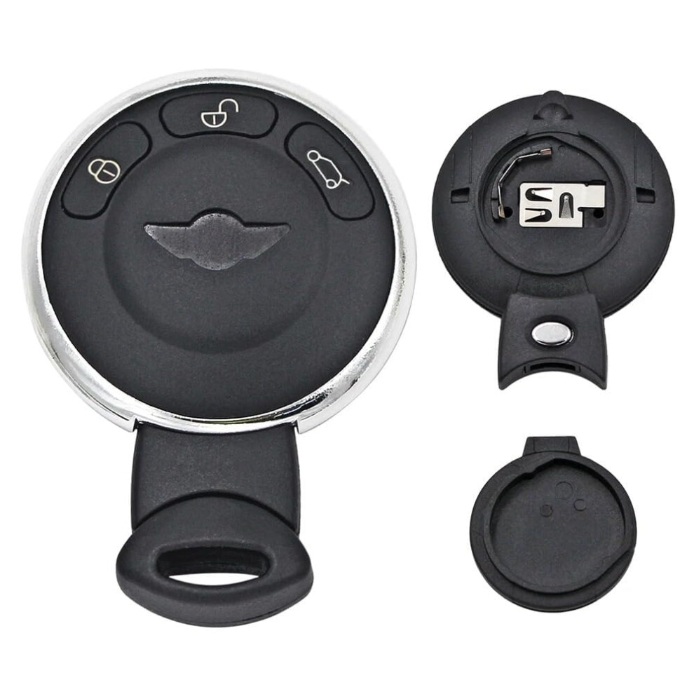 3 Button Car Key Shell Case For Bmw Mini Cooper R56 Smart Remote Key Fob With Battery Holder And Durable Design 6482260290065