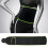 Neopren Sport Taillenstützgürtel Nylon Polyurethan Grün Schwarz 3