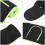 Neopren Sport Taillenstützgürtel Nylon Polyurethan Grün Schwarz 8