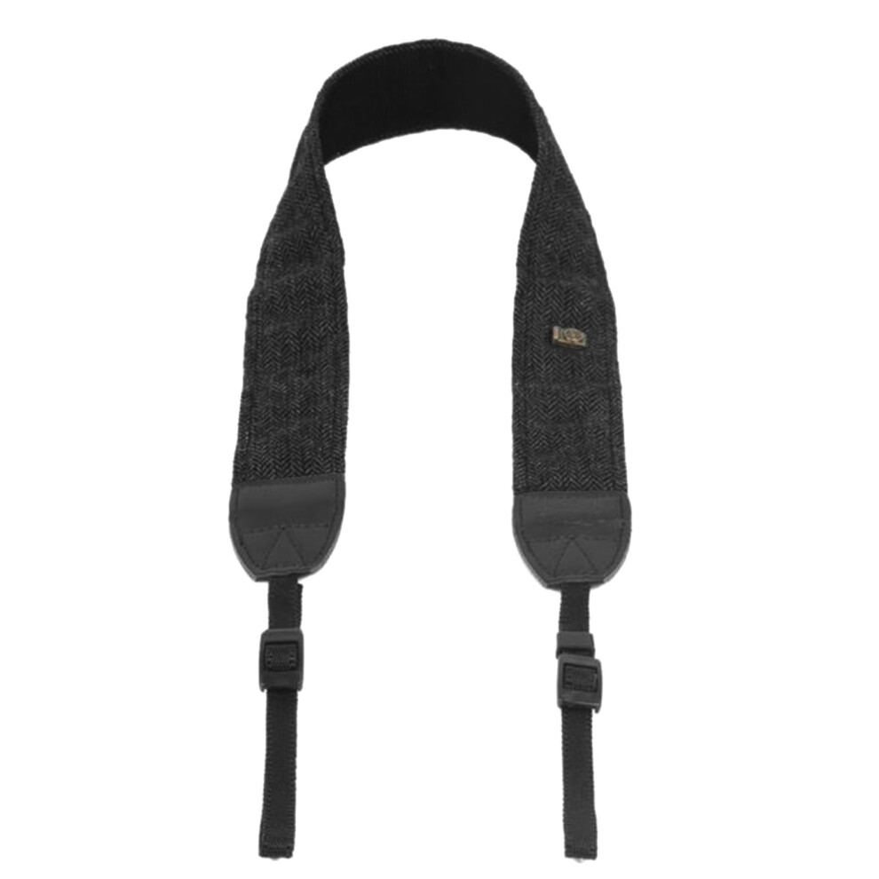 Slr Dslr Camera Strap Cotton Leather Durable Retro Ethnic Design Nacken Schultergurtband Compatible With Cameras Gray 6038364994240