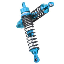 2 Stück 100mm Metallstoßdämpfersatz für 1/10 RC Autos Blau