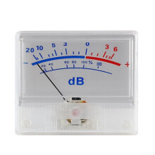 P55B Digital VU Meter - Reliable Sound Level Indicator with High Accuracy and Clear Display for Audio Professionals