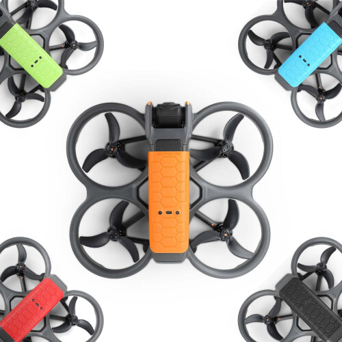 Back Protective Bumper Ring for DJI Avata 2, Scratch-Resistant Body Case, Orange Color, Durable Design 1