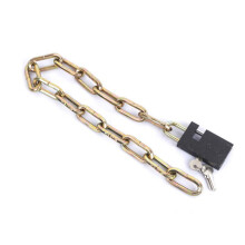 High-Security Bicycle Lock - Heavy-Duty Chain Lock for Motorcycles, Garages, Fences, and Doors, Theft-Resistant Design