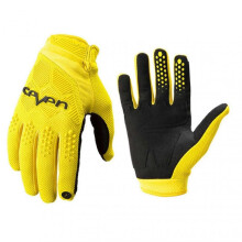 (M, Yellow) Motorcycle Racing Gloves Non-slip Wear Resistant Breathable Full Finger Gloves