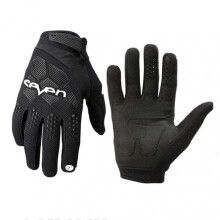 (L, Black) Motorcycle Racing Gloves Non-slip Wear Resistant Breathable Full Finger Gloves