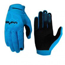 (XL, Blue) Motorcycle Racing Gloves Non-slip Wear Resistant Breathable Full Finger Gloves