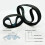 HTD-3-M Timing Belt, 10mm Width, 375-444mm Length, Closed Loop, Rubber Material, Compatible with HTD3-M Models 5